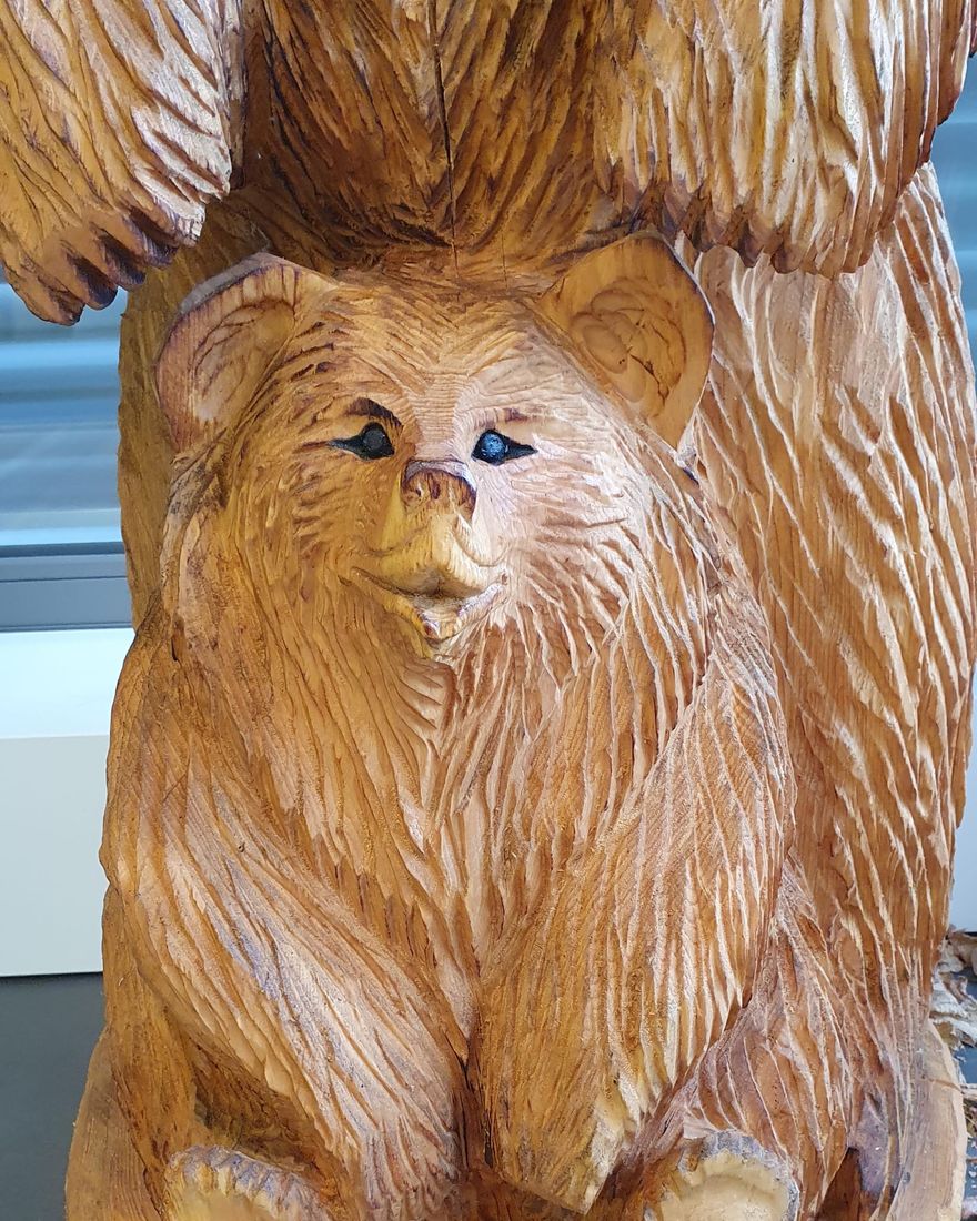 Bär aus Holz