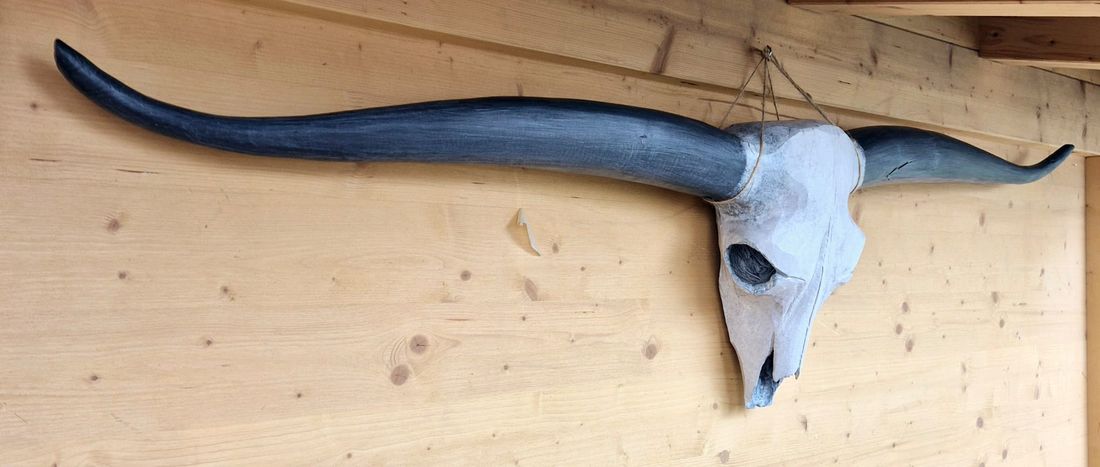 Longhorn aus Holz